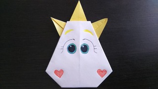 オラフ 作りかけ 折り紙作家 自称 あみごりの折り紙ルーム