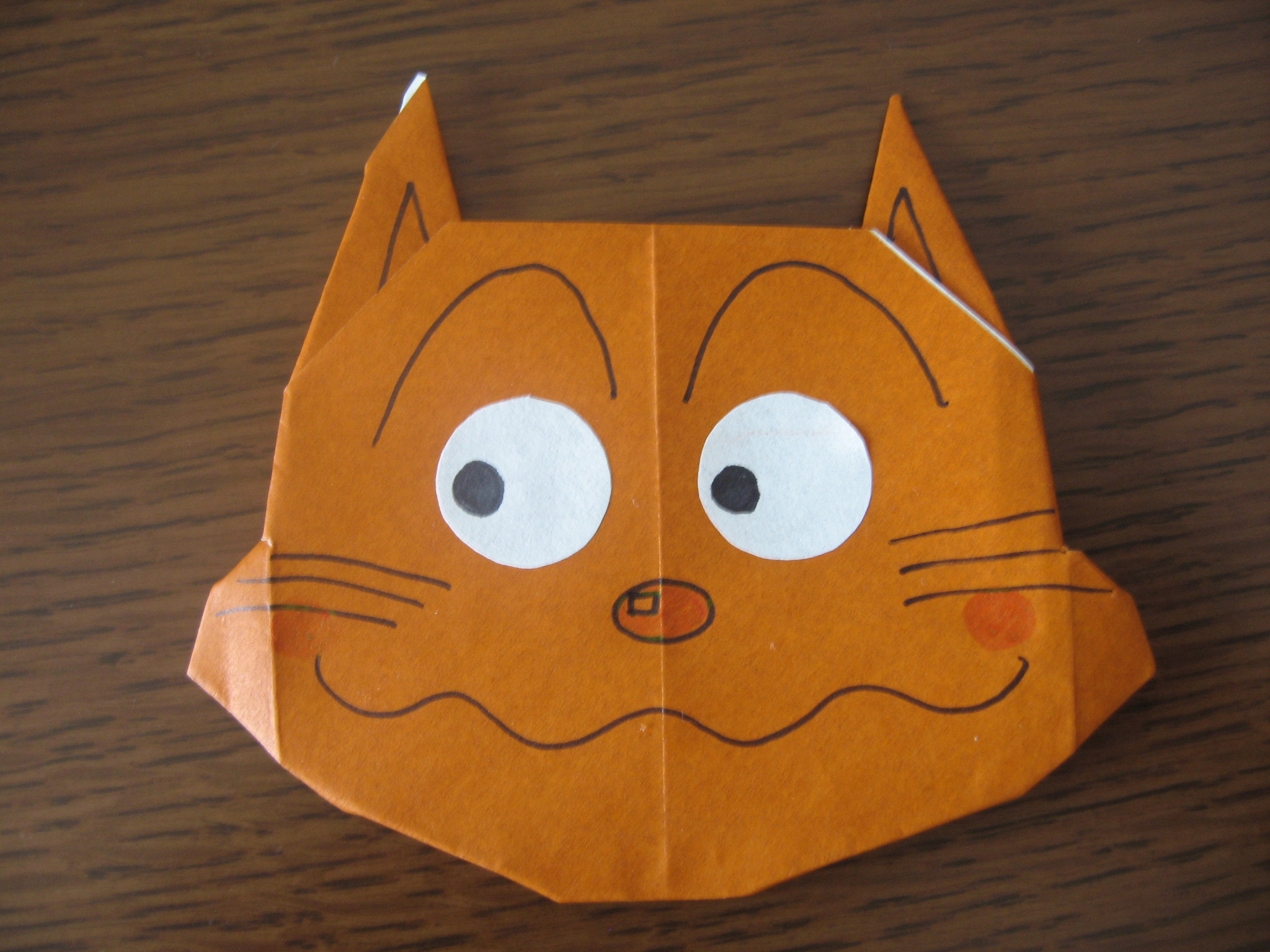 猫になったカレーパンマン 折り紙作家 自称 あみごりの折り紙ルーム