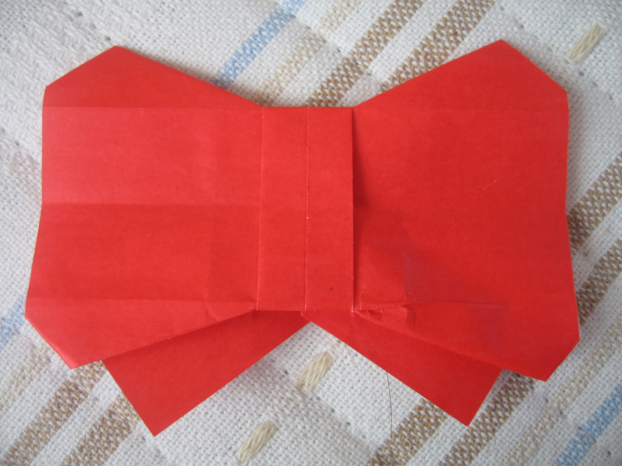 ミニーちゃんのリボン 折り紙作家 自称 あみごりの折り紙ルーム