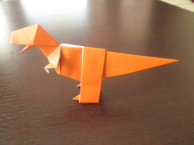 ティラノサウルス 折り紙作家 自称 あみごりの折り紙ルーム