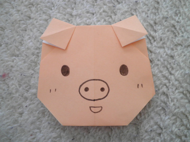 豚 折り紙作家 自称 あみごりの折り紙ルーム